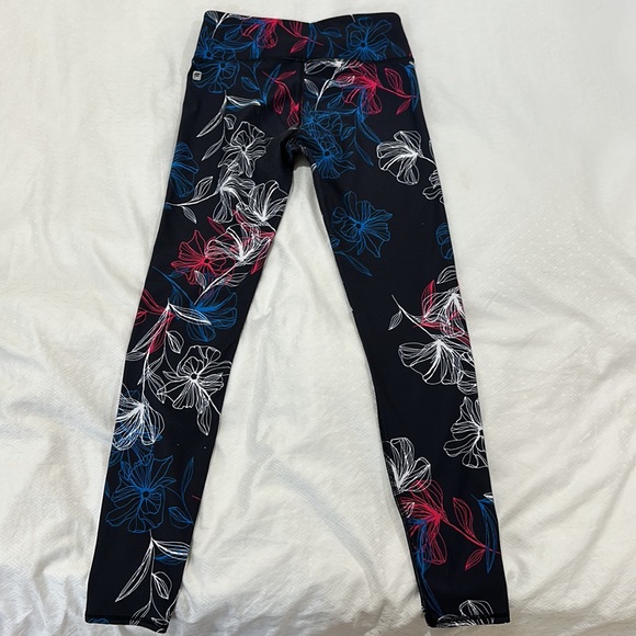 Fabletics Multi Flower Pattern Leggings - Picture 2 of 2